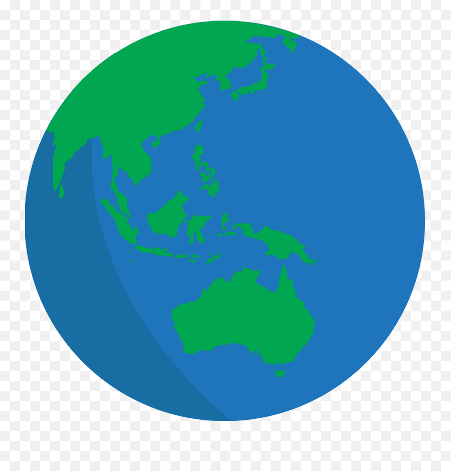 Globe Showing Asia - Vertical Emoji,Earth Emoji Png