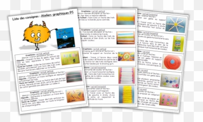 Graphismes Maternelle - Bandes Ronds De Couleur Et Feutre Noir Retz Emoji,Les Emotions Citrouille Languette