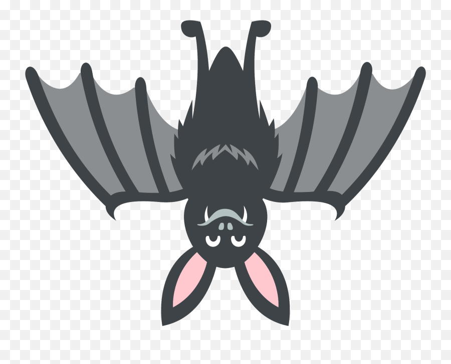Bat Emoji Clipart - Bat Emoji,Bat Emoji