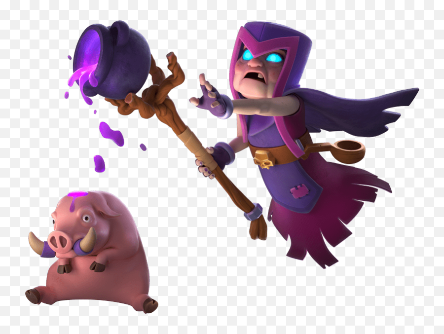 Bruxa Mãe - Wiki Da Carta Clash Royale Dicas Emoji,Rei Clash Royale Png Emojis