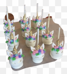 Unicorn Cakepops Yummy Sticker - Cake Decorating Supply Emoji,How To Make Emoji Cake Pops