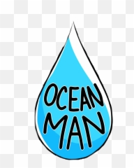 Oceanman Ocean Sticker - Vertical Emoji,Ocean Man Emoji