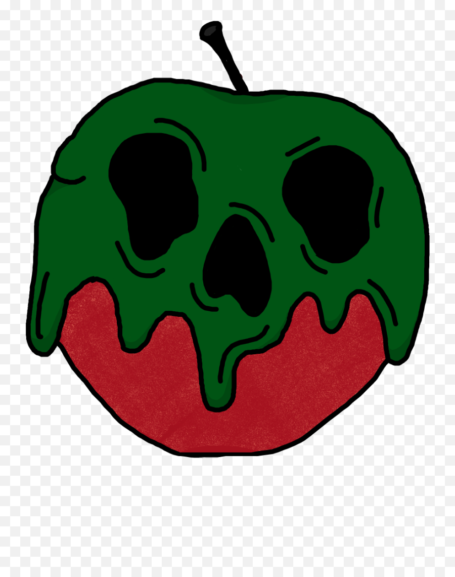 Apple Poison Sticker By Nancy T - Canyon High School New Braunfels Emoji,Poison Emoji