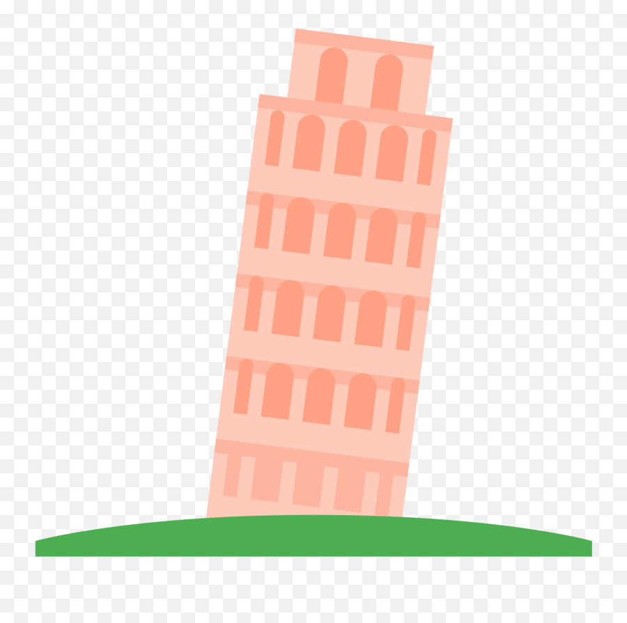 Rome Clipart Pisa Picture - Torre De Pisa Emoji,Rome Flag Emoji