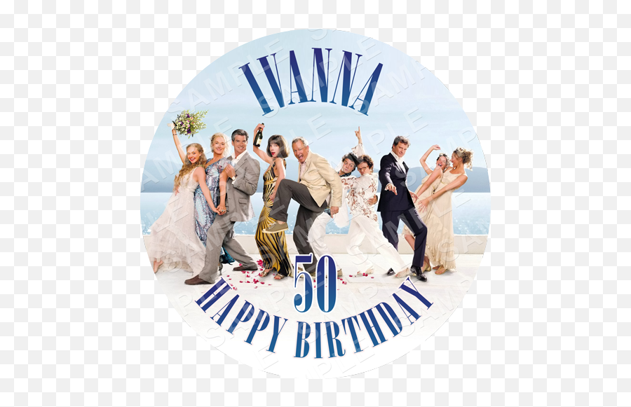 Mamma Mia Archives - Edible Cake Toppers Ireland Mamma Mia Movie Soundtrack Emoji,Gonk Emoji