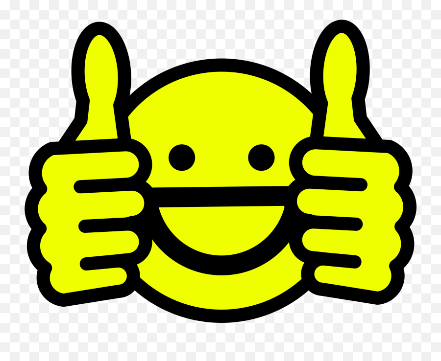 Download Awesome Happy Face Clipart Transparent - Thumbs Up Olympic Sculpture Park Emoji,Thumb Up Emoji