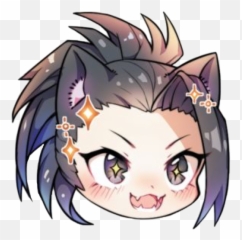 Sticker - My Hero Academia Momo Kawaii Emoji,My Hero Academia Emojis