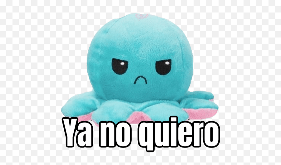 Pulpos Reversibles - Stickers De Pulpos Reversibles Para Whatsapp Emoji,Octopus Emoji Plush