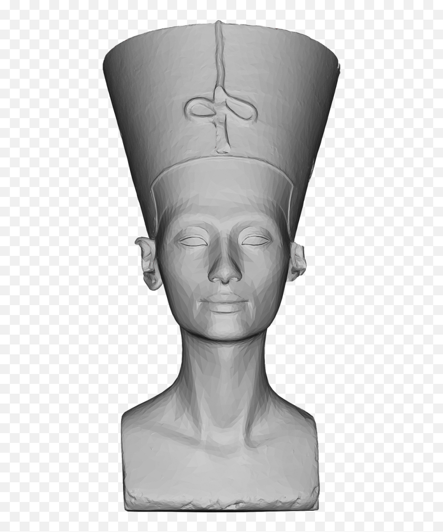 Nefertitiemojiclipartstickershocked - Free Image From Nefertiti Bust Emoji,Egyptian Emojis