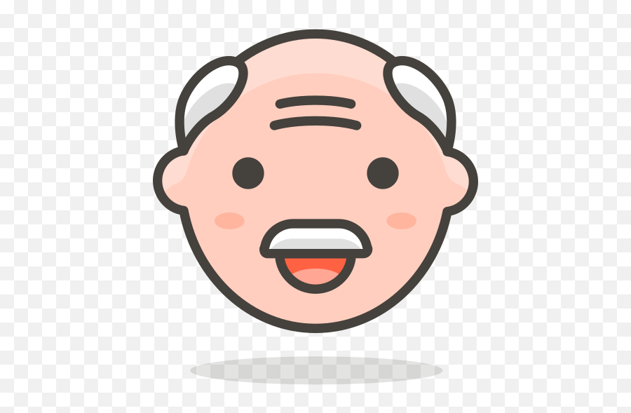 Old Man Free Icon Of 780 Free Vector Emoji - Transparent Cartoon Old Man Face,Asian Man Emoji