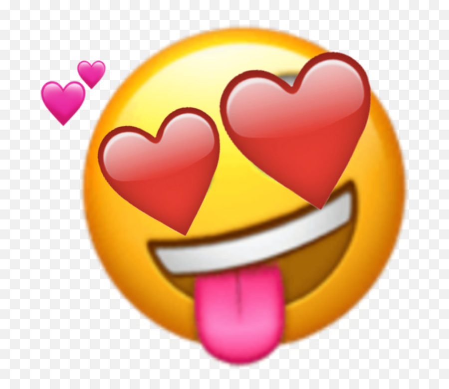 Feliz Apaixonado Doido Doida Emoji - Smiley Face Emoji,Emoticons Apaixonados