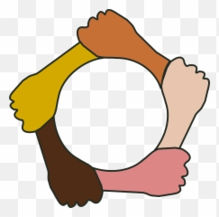 Clipart Circle Hand Clipart Circle Hand Transparent Free - Equality Clipart Emoji,People Holding Hands Emoji