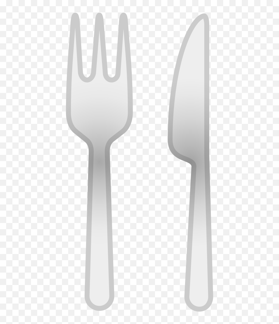Fork And Knife Emoji Clipart - Siogno De Tenedor Y Cuchillo,Knife Emoji Transparent