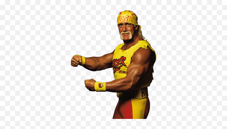 Wwe Wcw Hulkhogan Sticker - Hulk Hogan Emoji,Hulk Hogan Emoji