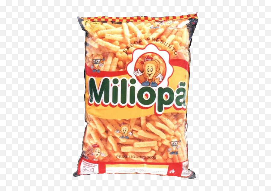 Esquine Salgadinhos Chips Sticker - Miliopã Emoji,Bag Of Chips Emoji