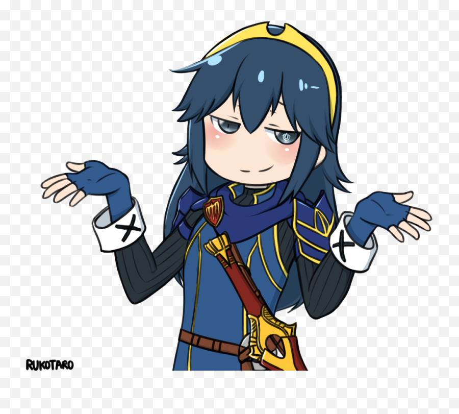 We Can Still Edit But Why Was It Closed Thinking Emoji - Fire Emblem Lucina Chibi,Thinking Emoji Png