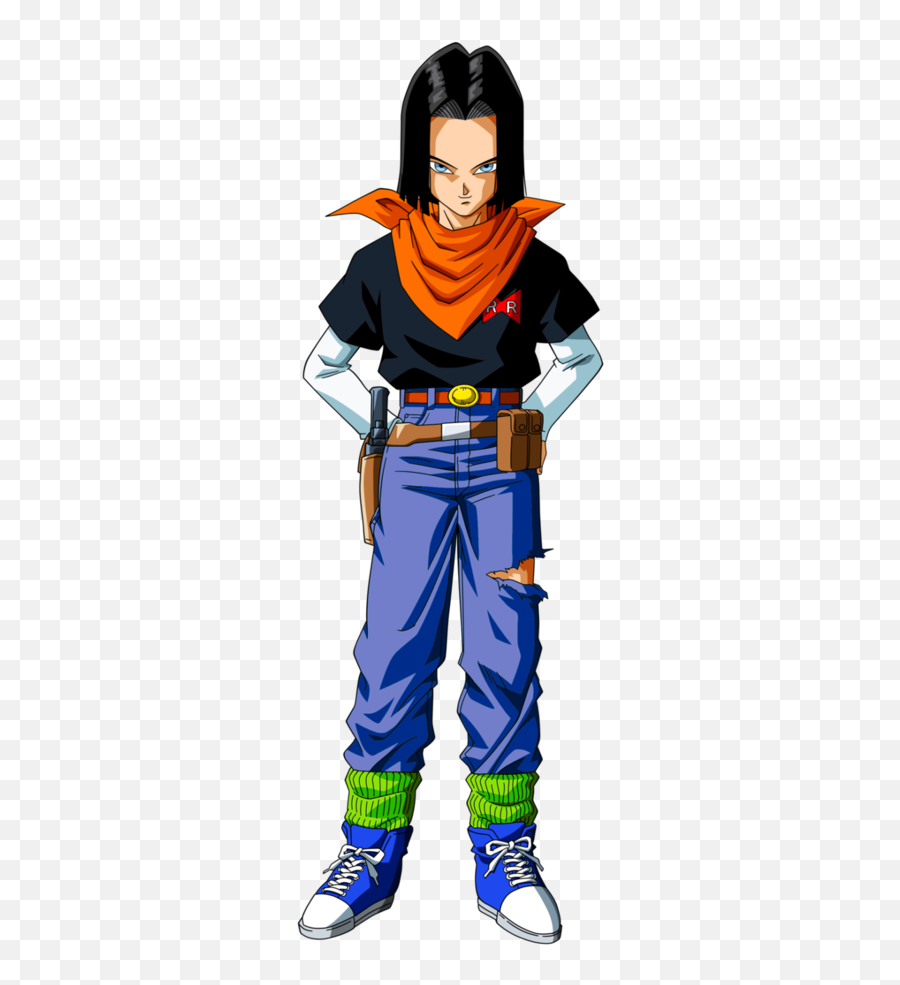 Dragon Ball - Android 17 Emoji,Jiren Half Emotion