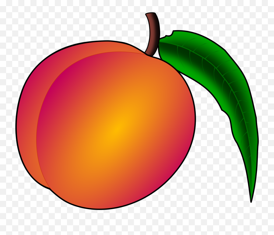 Free Peach Transparent Download Free - Peach Clip Art Emoji,Peach Emoji Png