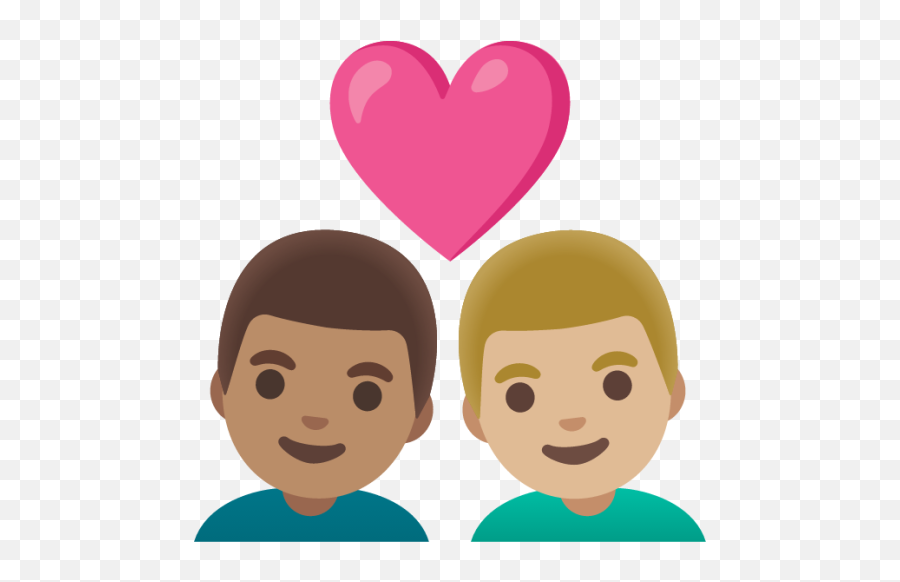 Couple With Heart Man Man Medium Skin Tone Medium - Light Human Skin Color Emoji,Emoji Heart Eyes Sketch