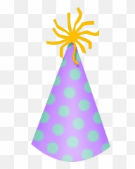 Birthday Hat Png Blue - Party Hat Clipart Emoji,Whatsapp Birthday Hat Emoticon