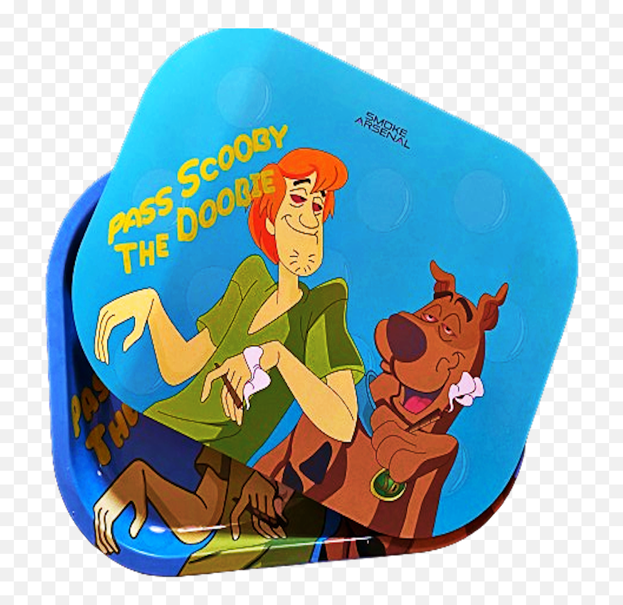 Toon - Based Rolling Trays All Sizes U0026 Designs Available Animated Cartoon Emoji,Scooby Doo Scuba Diving Emoticon