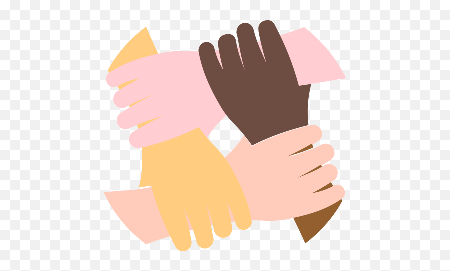 Teamwork Hands Team Group Free Icon - Pink Friends Icon Png Emoji,Teamwork Emoticons