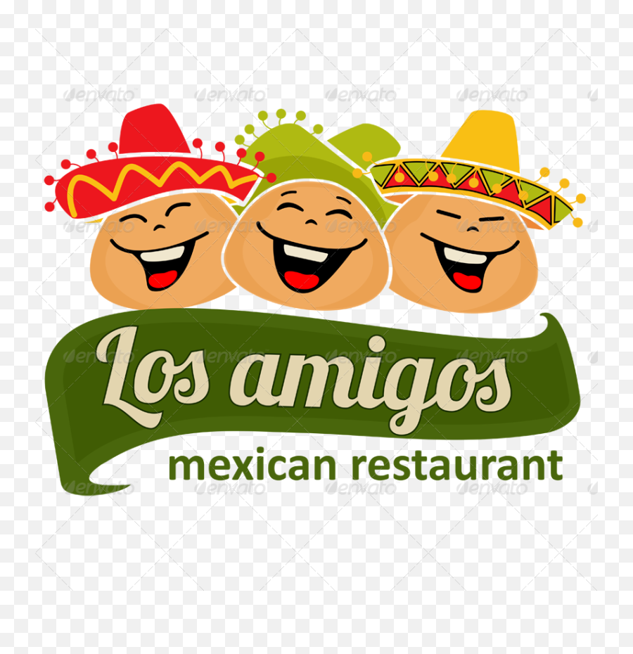 9 Mexican Vector Badges Emblems And - Happy Emoji,Mexican Emoticon