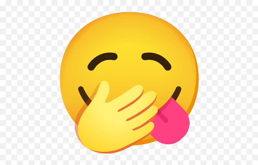 Yawning - Happy Emoji,Licking Emoji