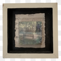 Encaustic Original Art - Poster Frame Emoji,Painting Outlet Of Emotions