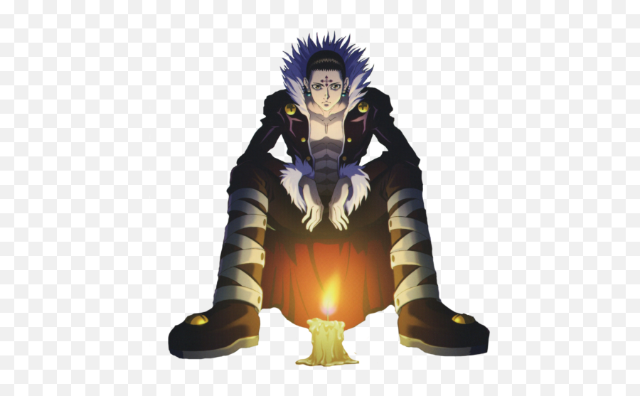 Hot Anime Characters With Tattoos - Chrollo Lucilfer Emoji,Most Powerful Expression Of Emotion From Male Characters Anime