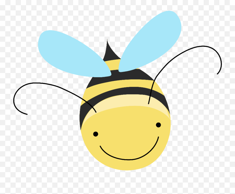 June Clipart Bumble Bee June Bumble - Biene Comic Süss Emoji,Bumblebee Emoji