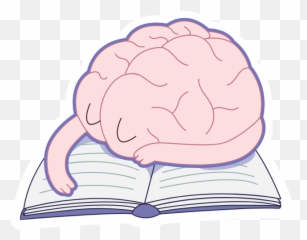 Tired Brain Sleeps - Tired Brain Emoji,Brain Emoji
