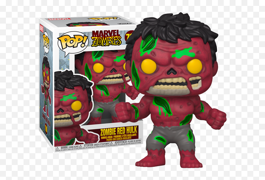 Funko Pop Figures - Zombie Red Hulk Blindboxeu Emoji,Funko Marvel Hulk Emojis