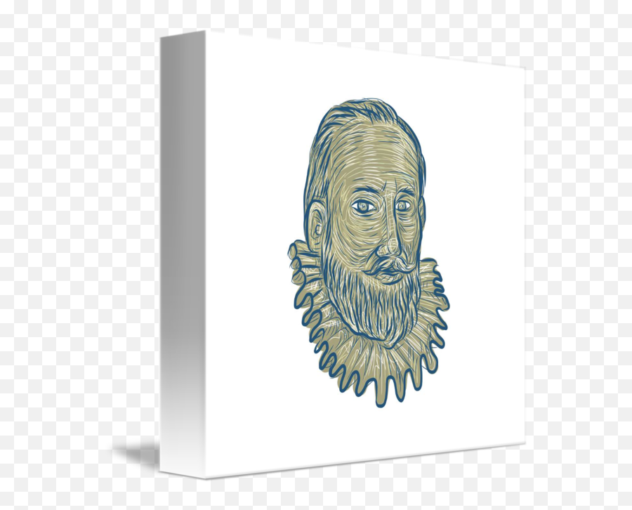 Sir Walter Raleigh Bust Drawing By Aloysius Patrimonio Emoji,Plotician Emojis