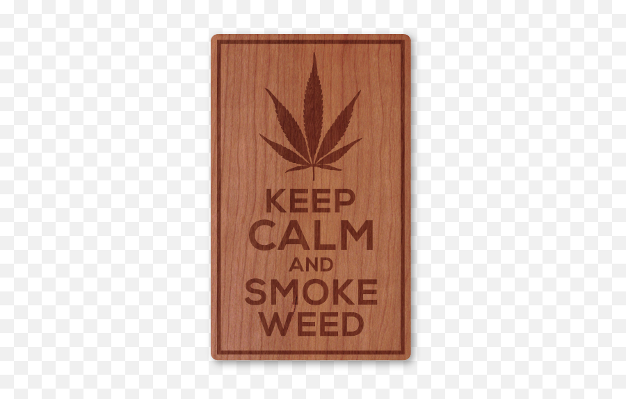 Keep Calm And Smoke Weed Dust City Wood Stickers Emoji,Weed Flat Emotion