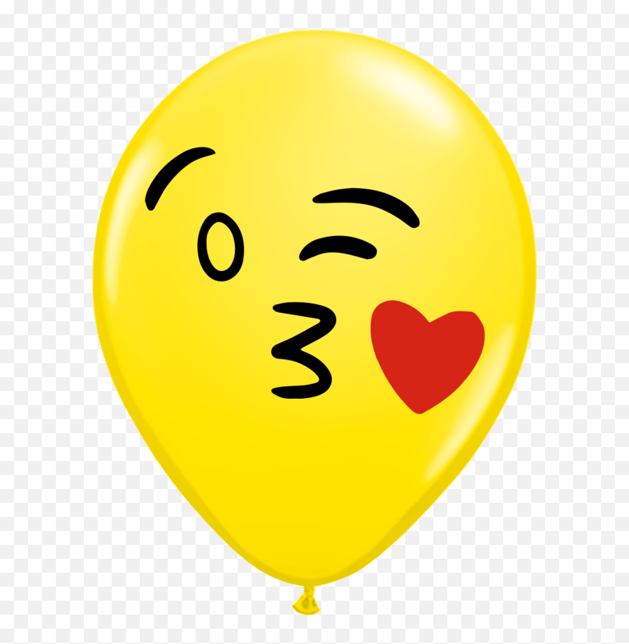 Impresos X 10 Unid Emoticon - Globo Fun Adrogue Emoji,Como Hacer Emoticon De Corazon En Facebook