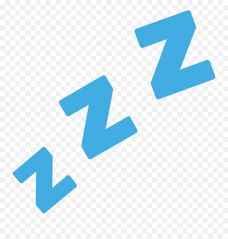 Sleeping Symbol - Zzz Emoji,Sleeping Emoji