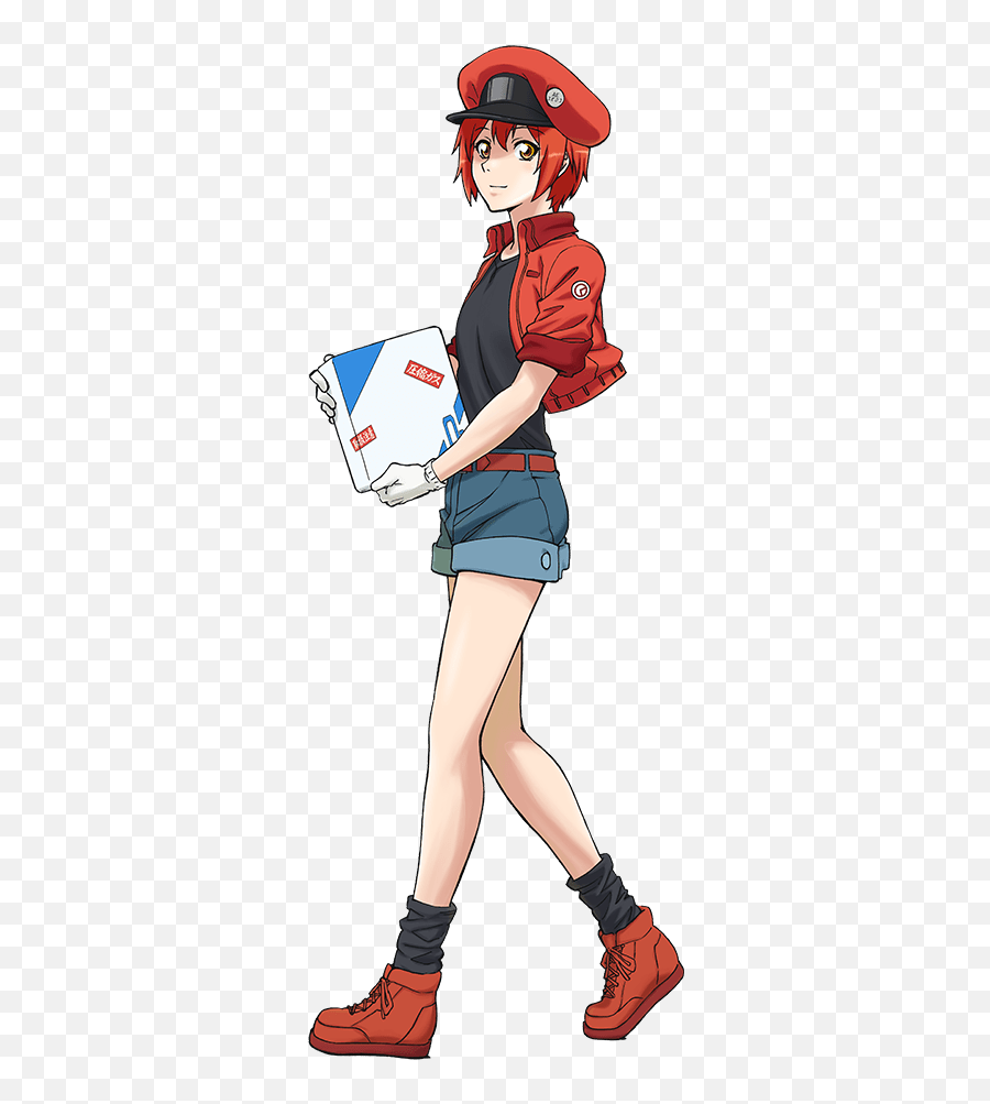 Introducing The Characters Of Cells At Work - The Active Emoji,Anime Characters Who Lost Emotion