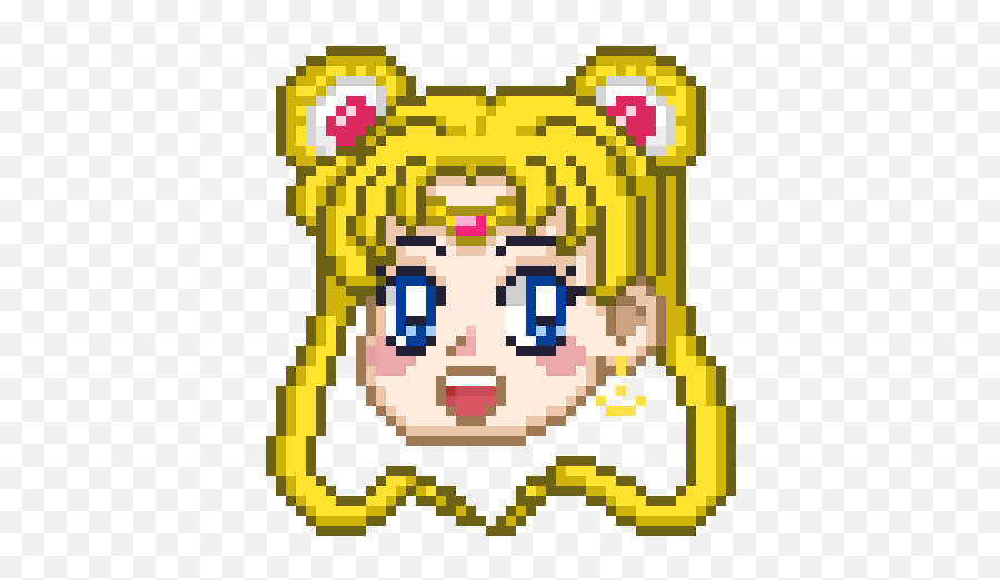 Pixel Art Barrels - Happy Emoji,Sailor Moon Emojis