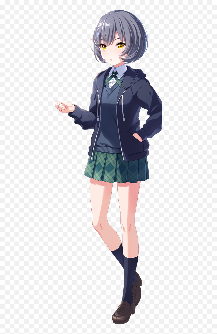 Highschool Uniforms Emoji,Hishiro Chizuru Cat Emojis