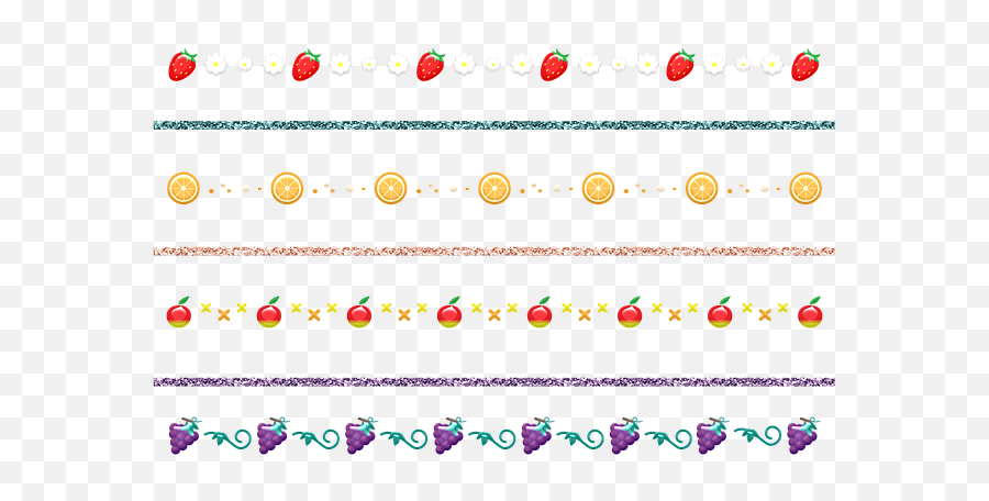 Free Green Border Border - Horizontal Emoji,Emoji Border