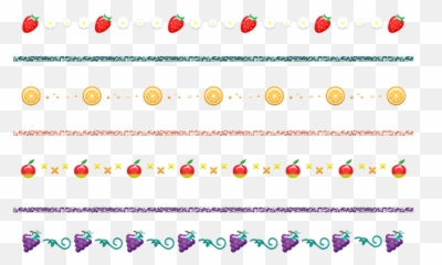 Free Green Border Border - Horizontal Emoji,Emoji Border