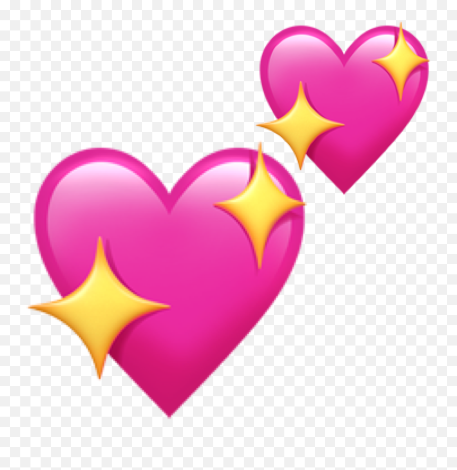Hearts Emoji Sticker Sticker By Yourdogspeakchinese1,Multi Color Sparkle Emoji Discord
