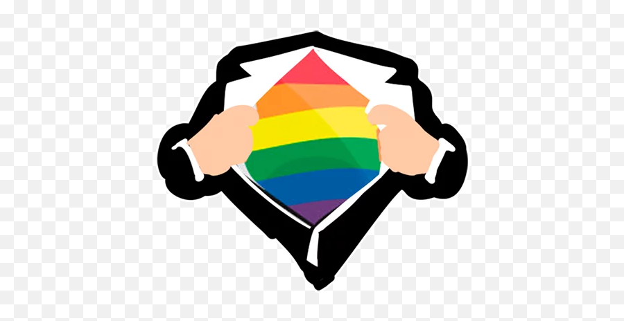 Telegram Sticker From Very Very Gay Pack Emoji,Lgbt Ally Emoji