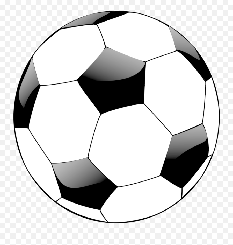 Soccer Ball With Transparent Background - Clip Art Soccer Ball Emoji,Soccer Emoticons