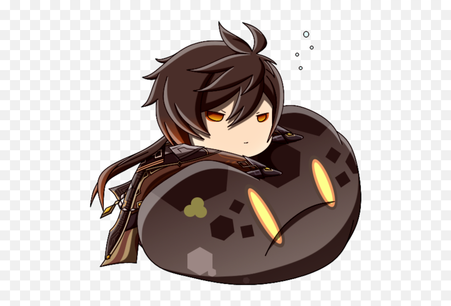 Confusedsniper - Discord Emoji Genshin Impact Zhongli Chibi,Sniper Emojis