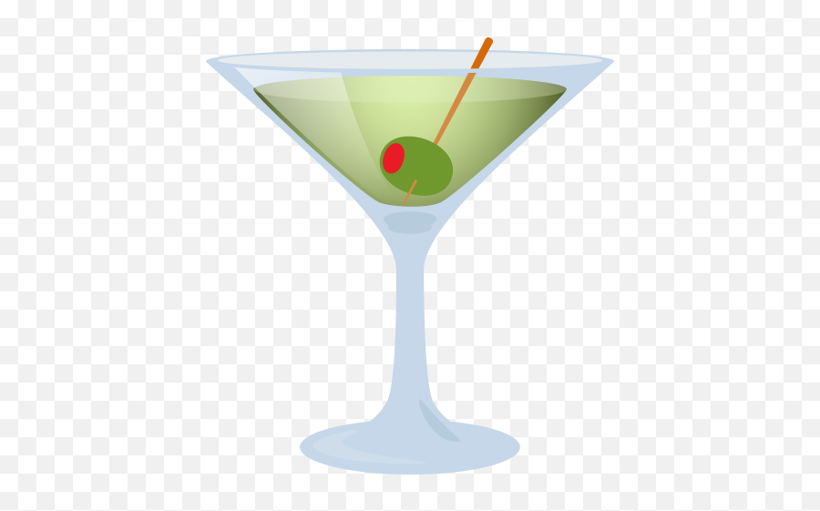 Emoji Cocktail Glass Alcohol - Emoji Cocktail,Martini Emoji