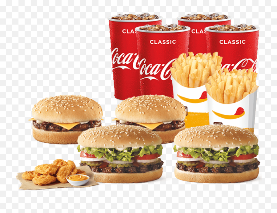 Kids Meals - Hungry Jacku0027s Australia Tendercrisp Family Value Bundle Price Emoji,Hamburger Emojis