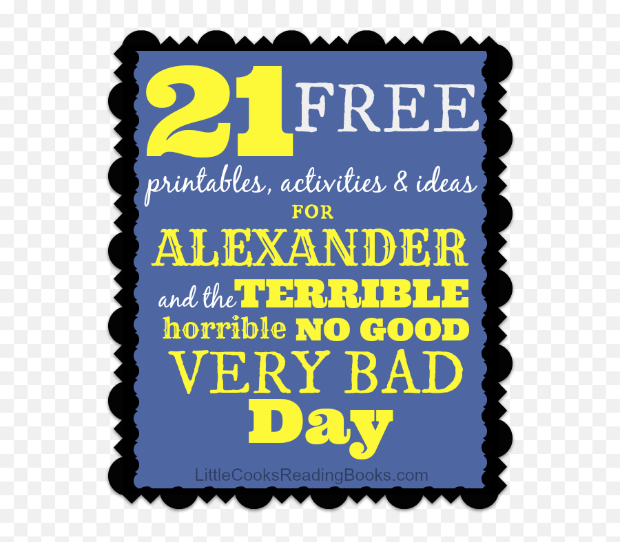 Alexander And The Terrible Horrible Dayu0027 Lesson Plans Emoji,Bad Emotions