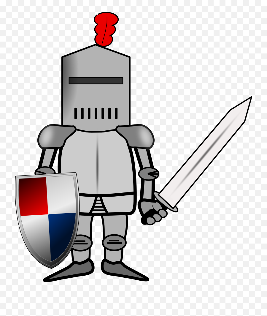 Knight Clip Art In Vector Or Format Free - Clipartix Knight Clipart Emoji,White Knight Emoji